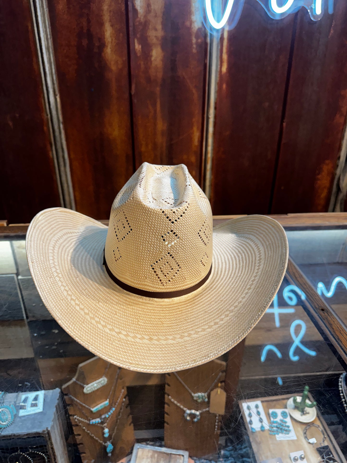 Biggar Hat Co. Straw Cosmic Cow Puncher