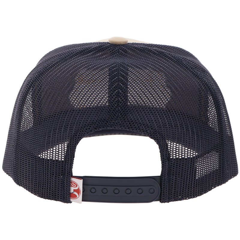 Hooey Diamond Hat Tan/Navy