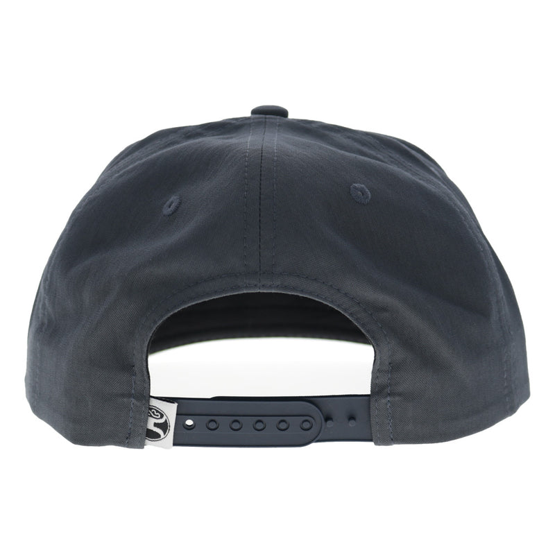Hooey Rank Stock 5-Panel Full Surround Snapback Hat Charcoal