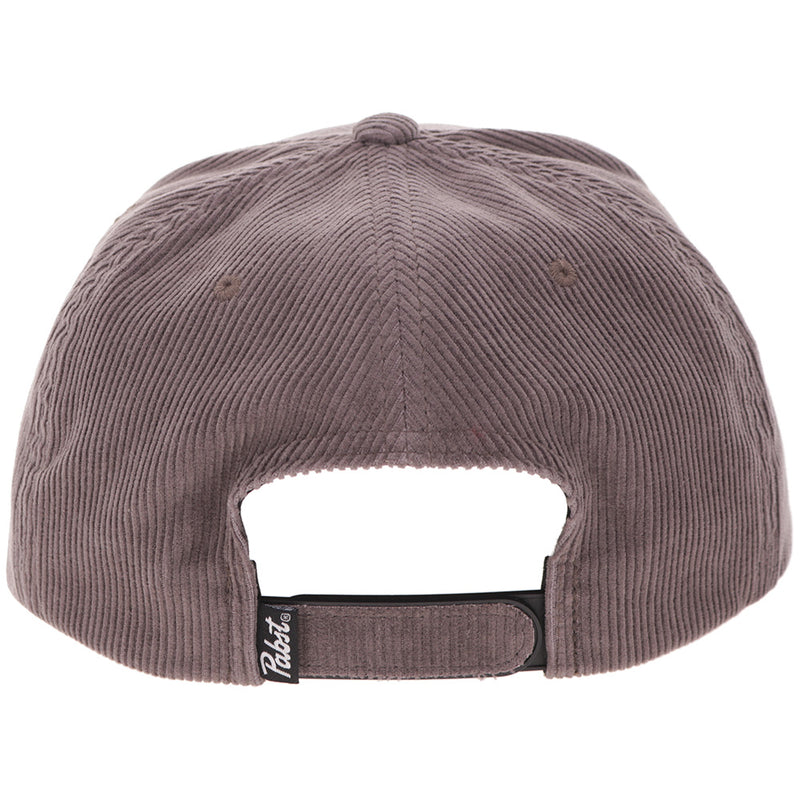 Hooey Pabst Blue Ribbon Hat Grey Corduroy