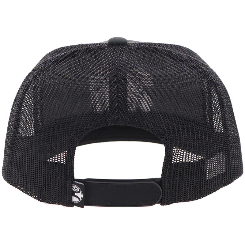 Hooey Sage to Saddle Hat Black w/White Logo