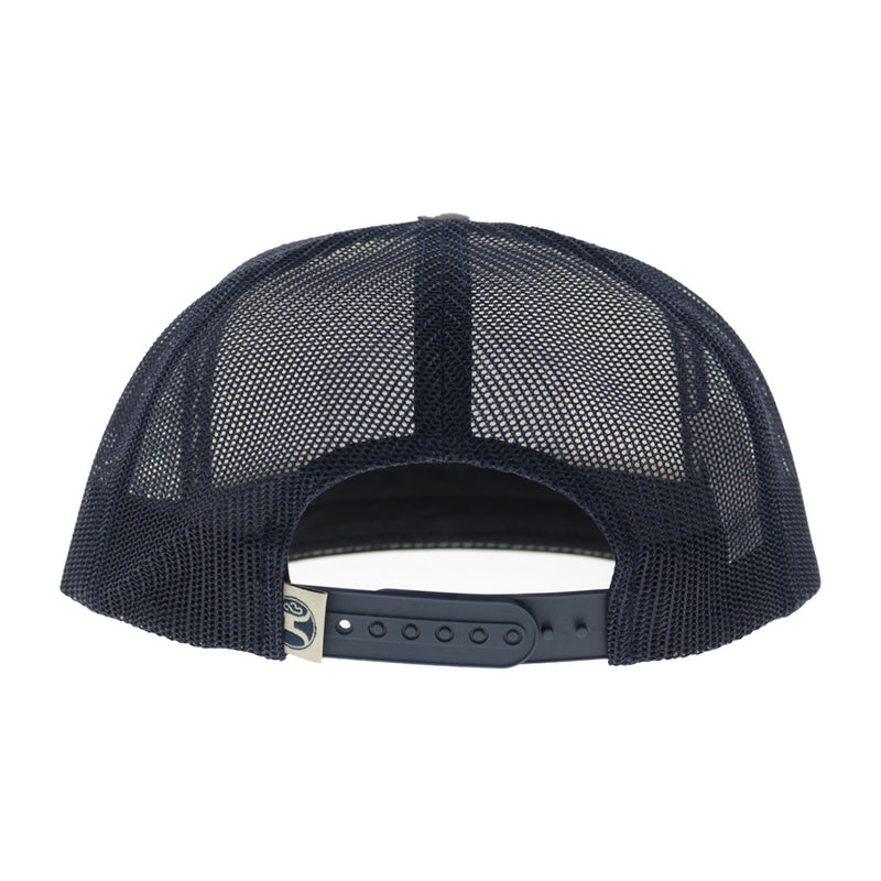 Hooey Mesa 6-Panel Trucker Snapback Hat White/Navy