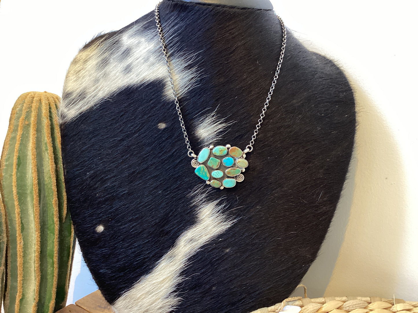 Lexi Necklace Authentic turquoise necklace