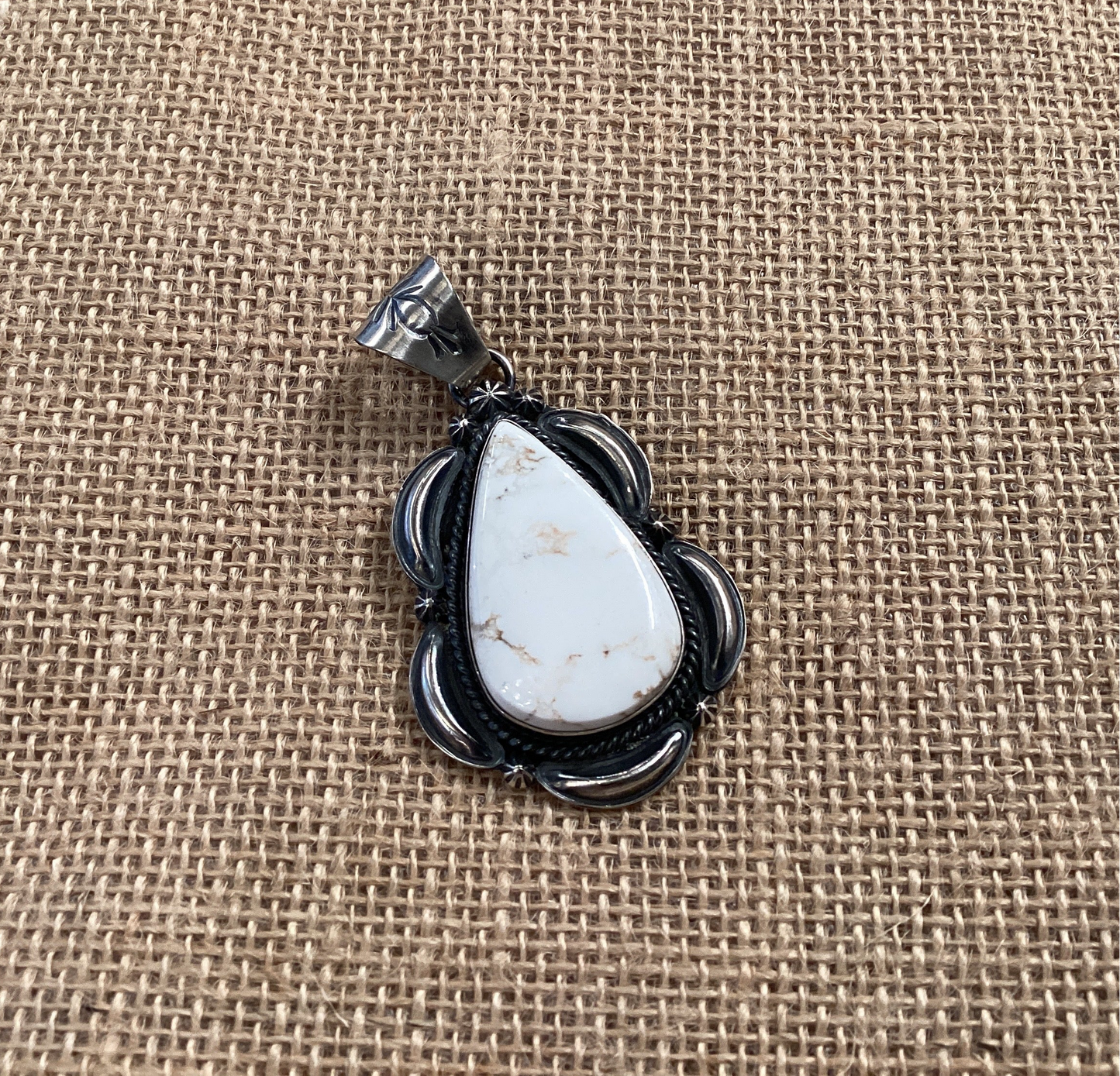Wild Horse Teardrop Pendant