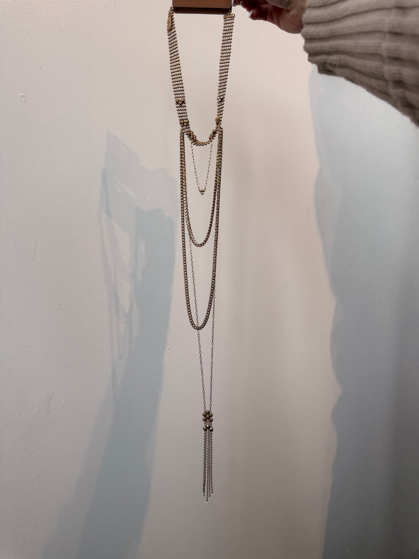 Lainey Wilson Choker Swag Chain Necklace