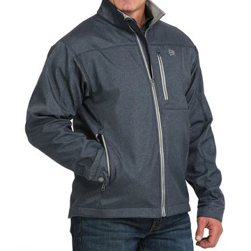 CINCH MEN'S CONCEAL CARRY BONDED NAVY JACKET