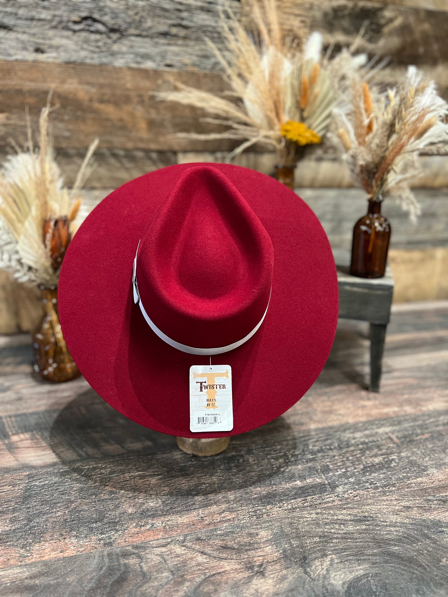 Marlboro Red Front Pinch Hat