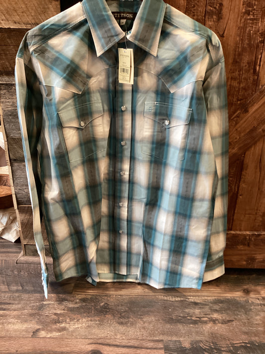 Stetson Bluebird Dobby Snap Up