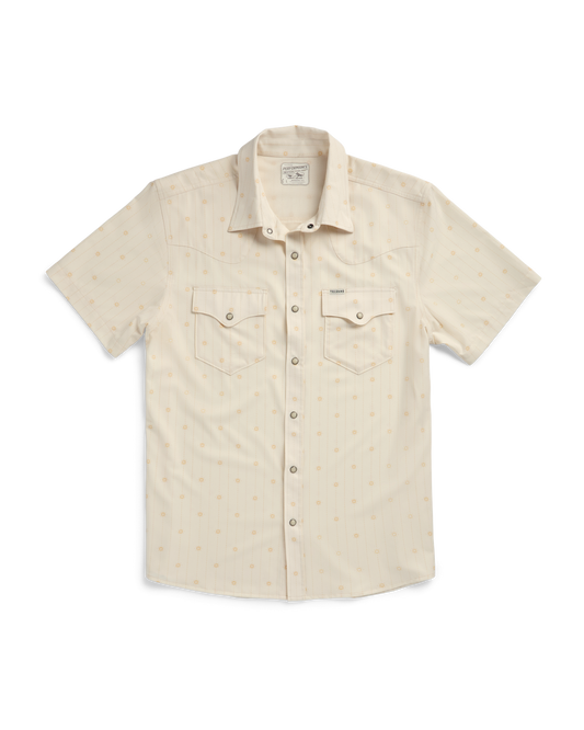 Tecovas Performance Western Snap Desert Light Sand