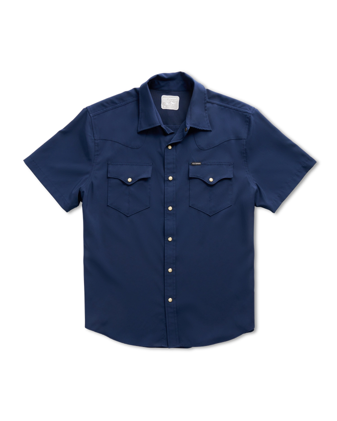 Tecovas Performance Short Sleeve Western Pearl Snap