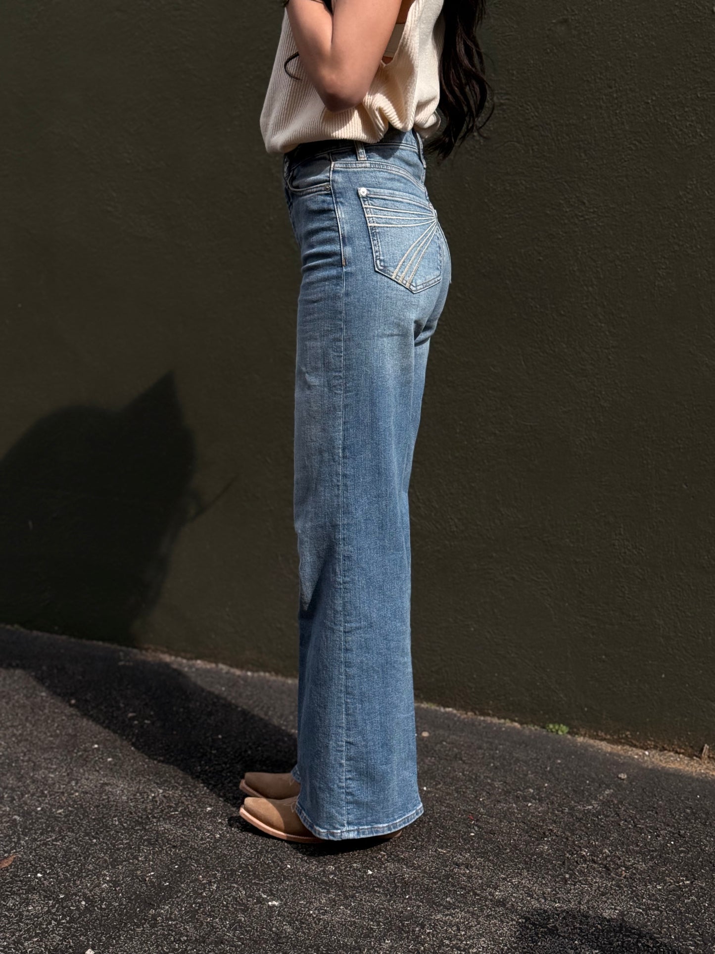 7 For All Mankind Ultra High Rise Jo Sky Blue
