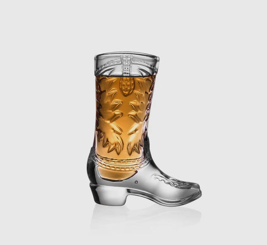 Clear Cowboy boot shooter-“Texas Sized”