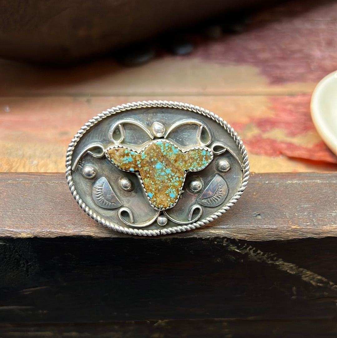 Herd You’re Looking Cute authentic turquoise Ring