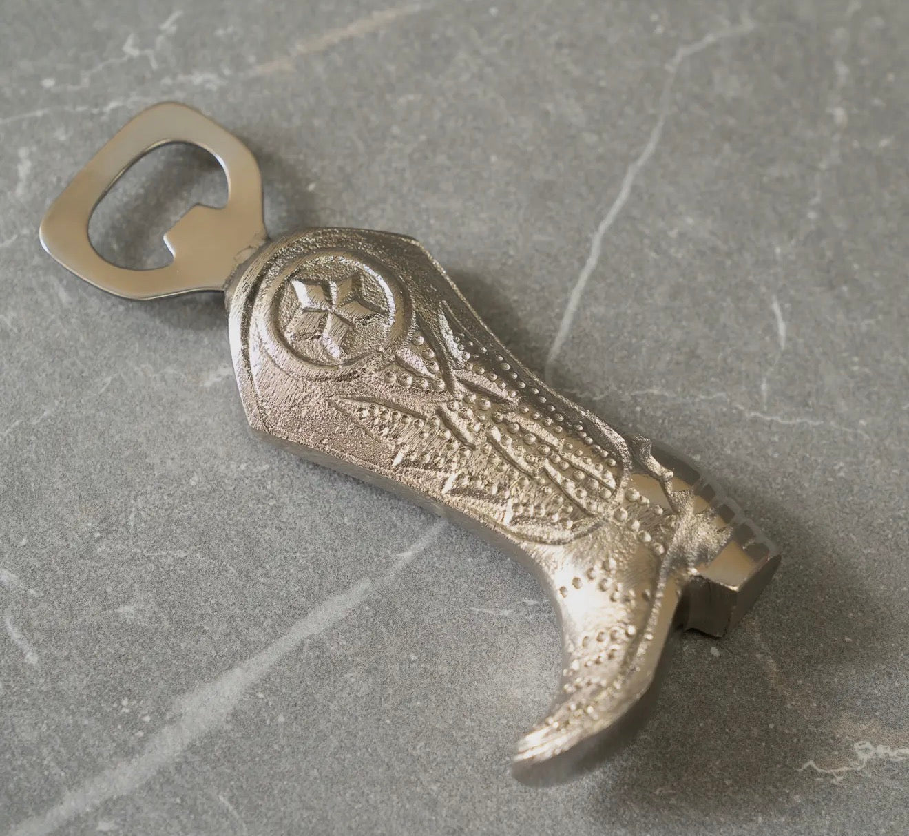 Cowboy boot bottle opener