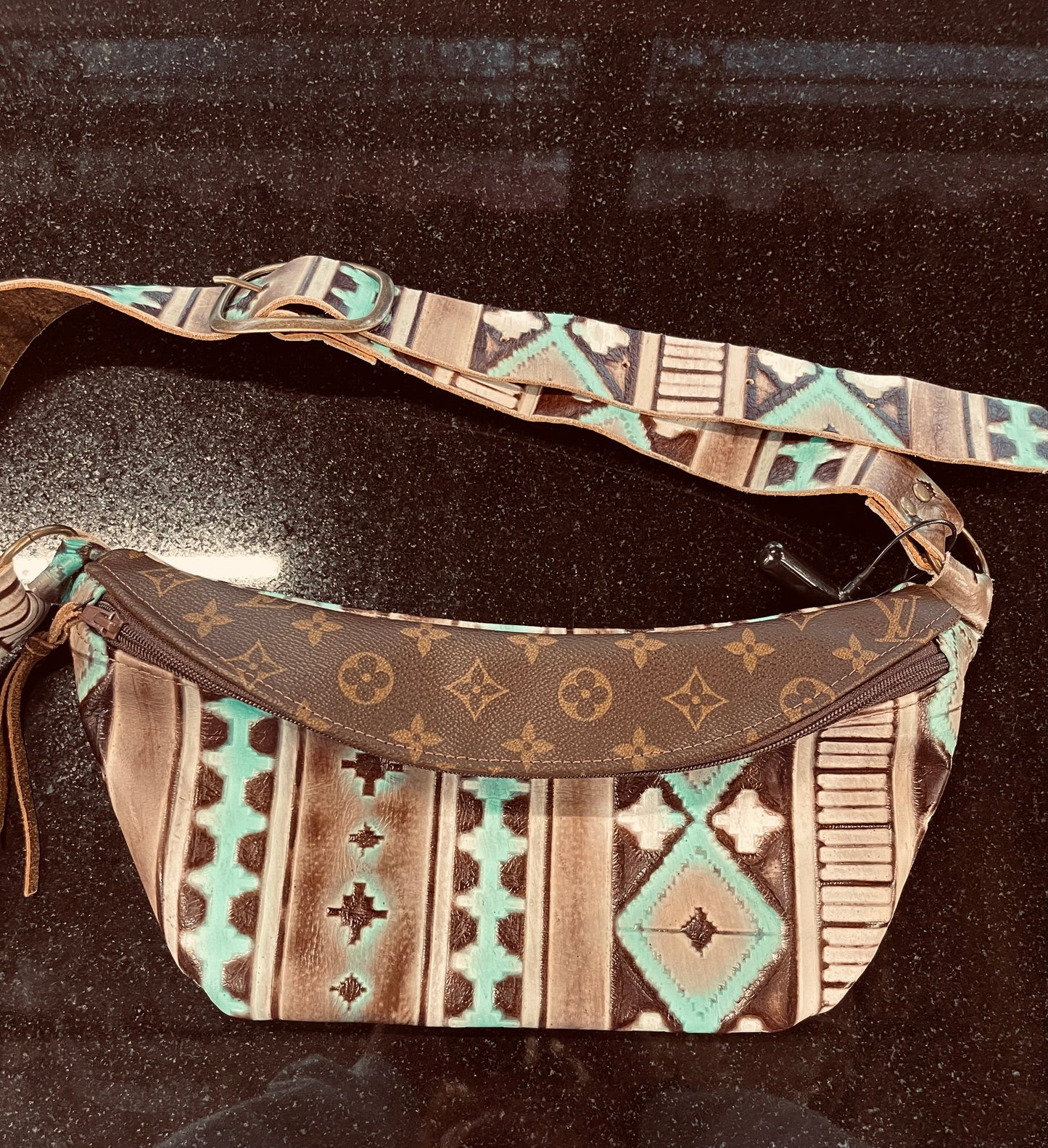Western Aztec Bum bag