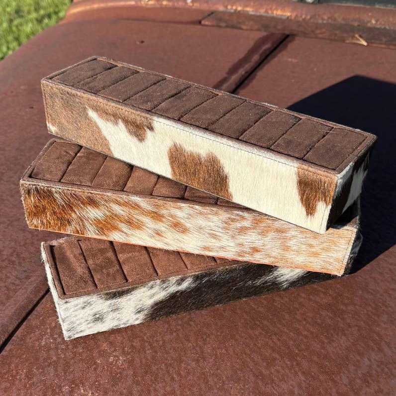 Cowhide Ring Tray