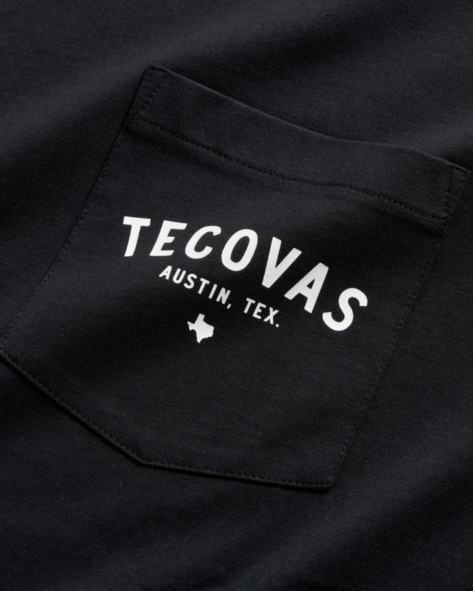 Tecovas Fine Makers Pocket Tee Black