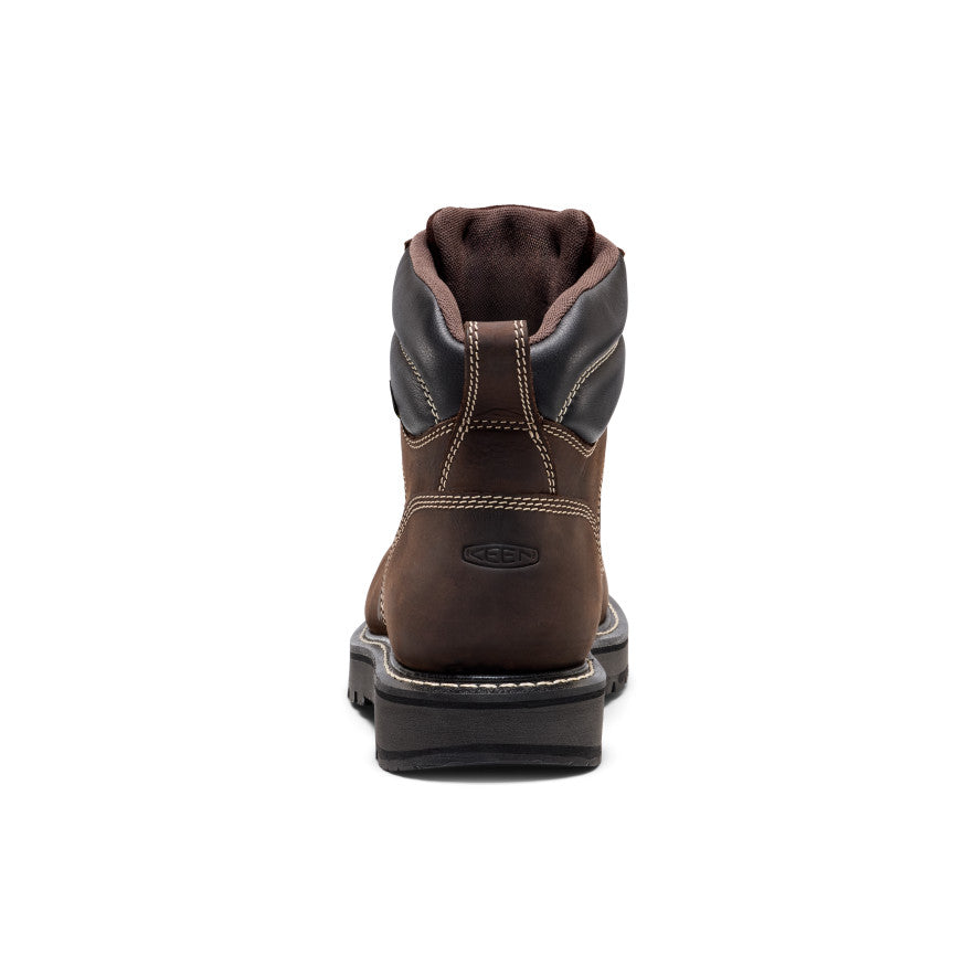 Keen Men's Cincinnati 6" Waterproof 90° Heel Boot (Carbon Toe)