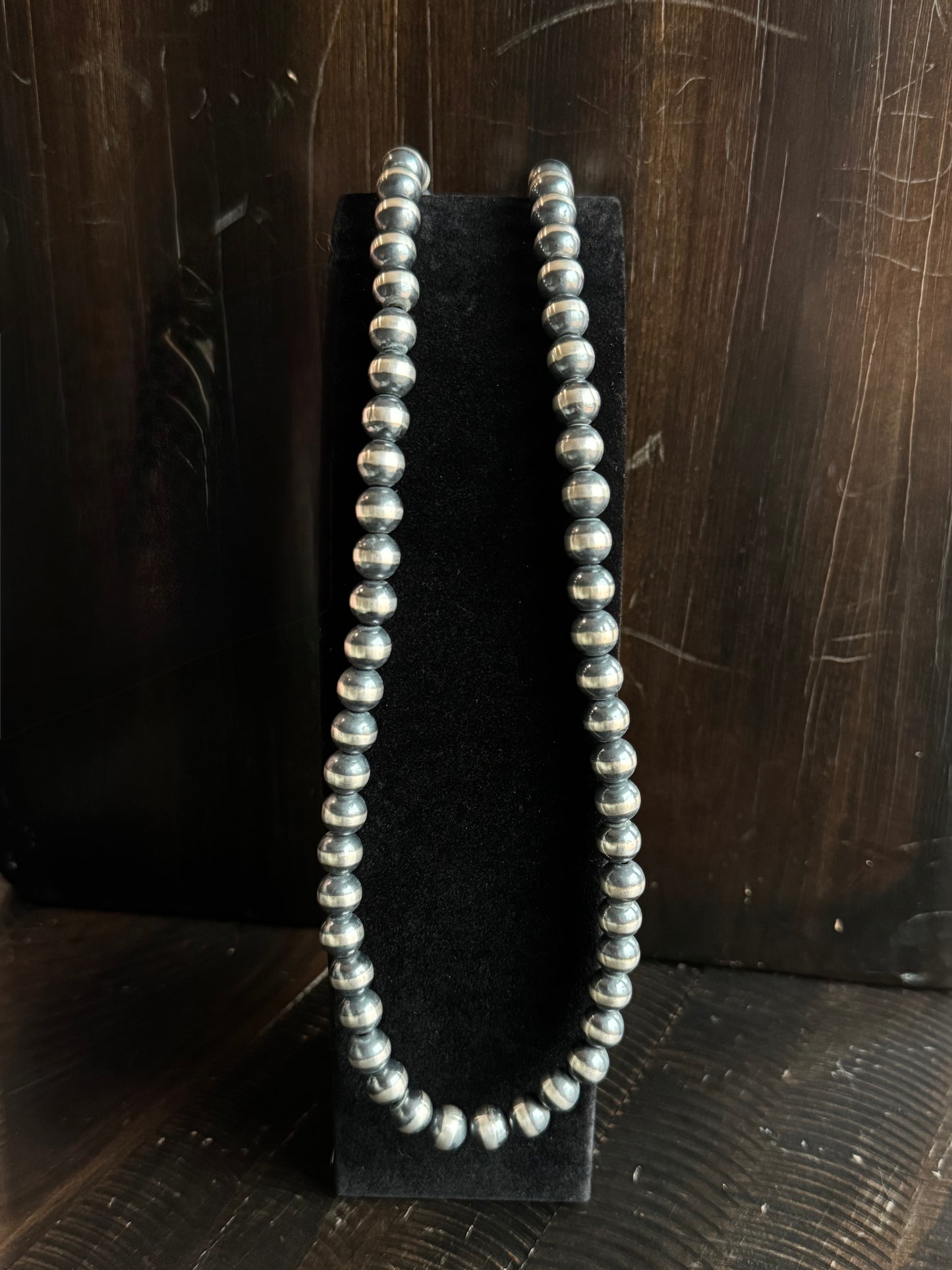Authentic 10mm 24” Navajo Pearl Necklace