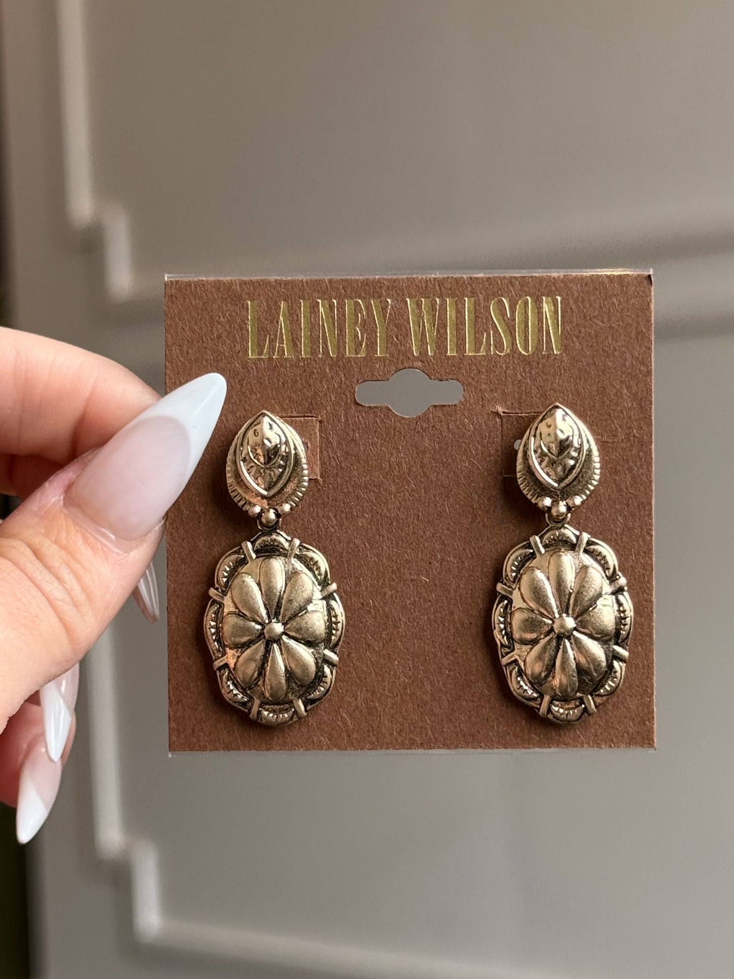 Lainey Double Concho Earrings