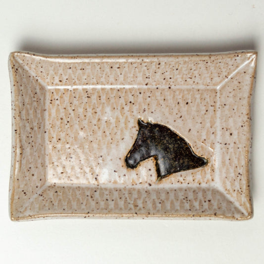 Brown Horse Handmade Trinket Dish