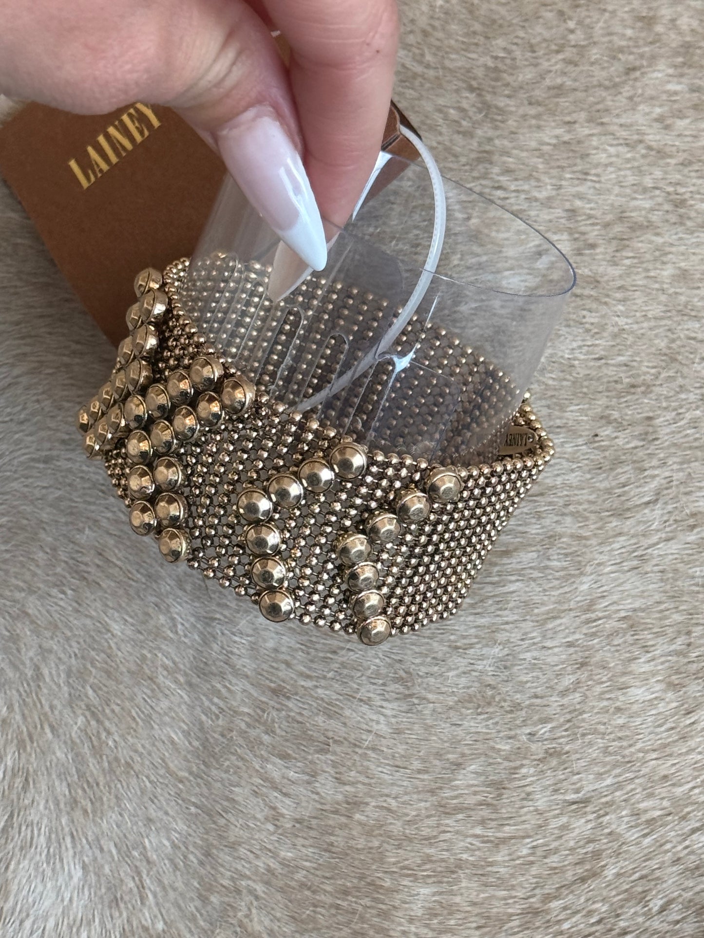 Lainey Wilson Studded Western Bracelet