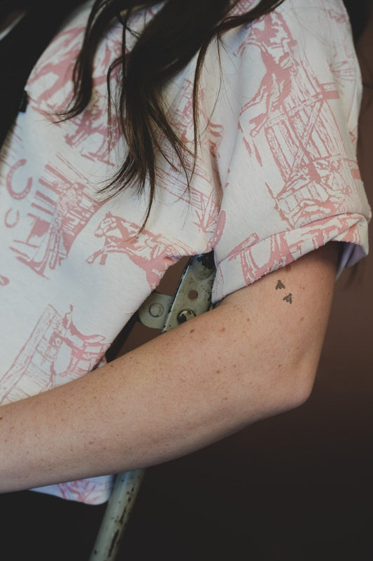 Billy Blush Boxy Top