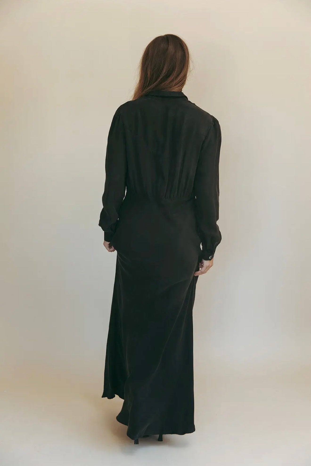 Dahlia Dress - Washed Black