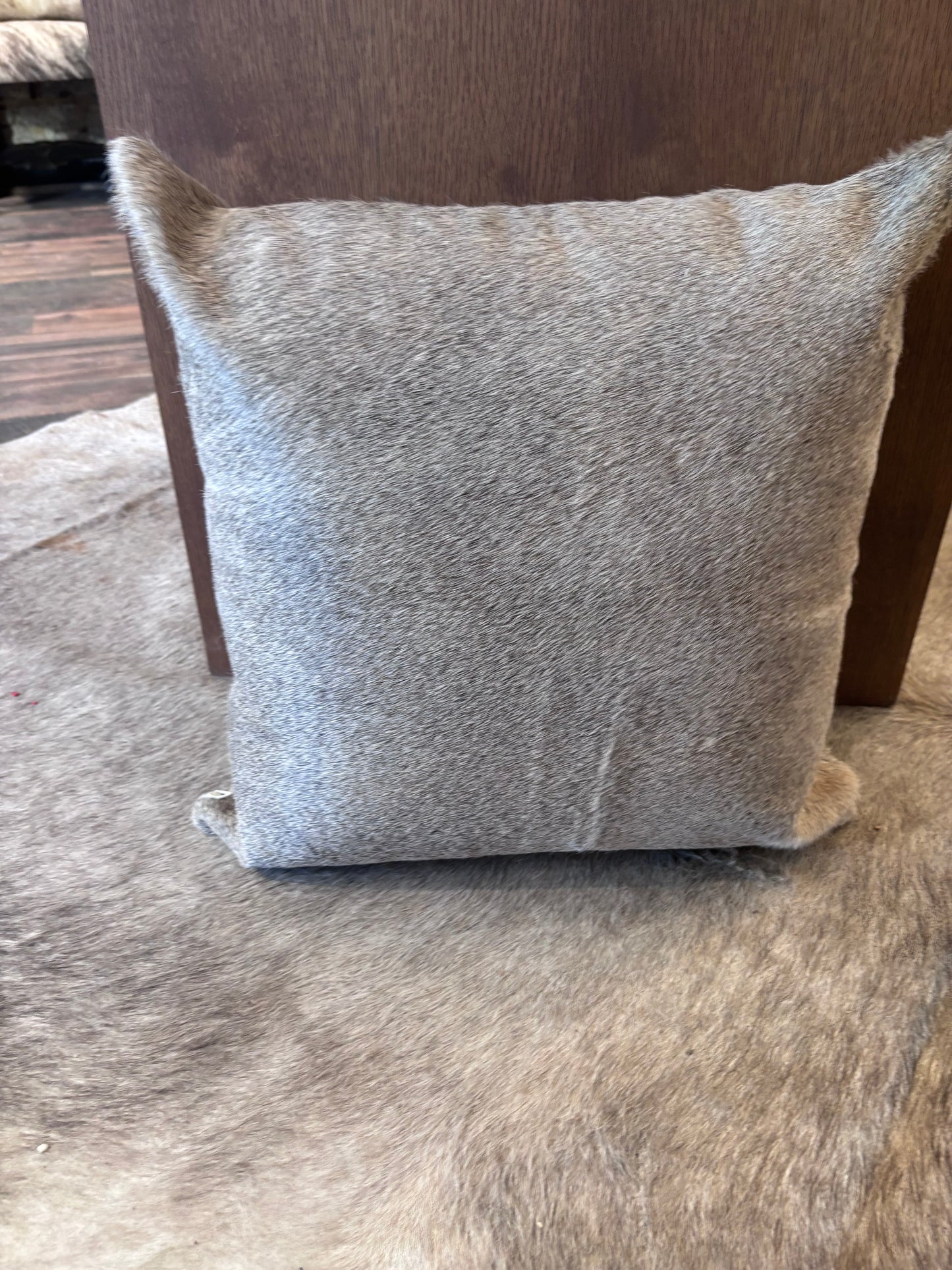 Fawn Cowhide Pillow