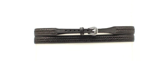 3/4" GENUINE LEATHER LACED HATBAND BY M&F WESTERN