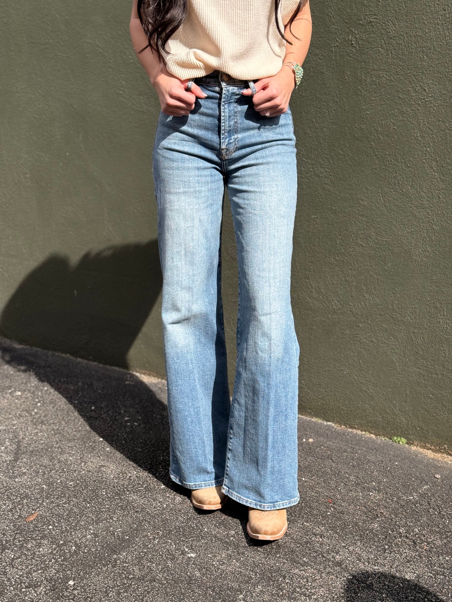 7 For All Mankind Ultra High Rise Jo Sky Blue