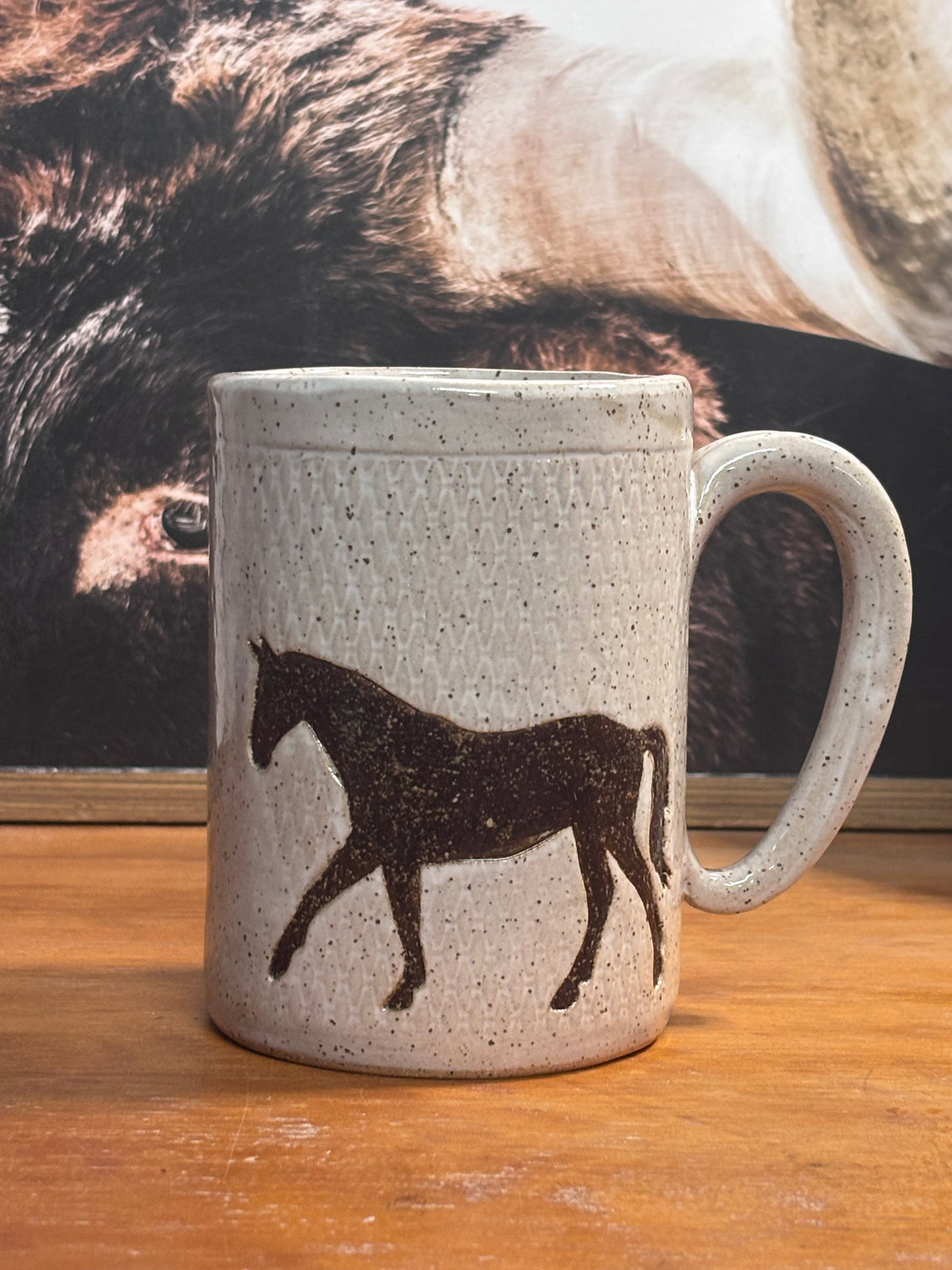 Brown Horse Handmade Mug 14oz