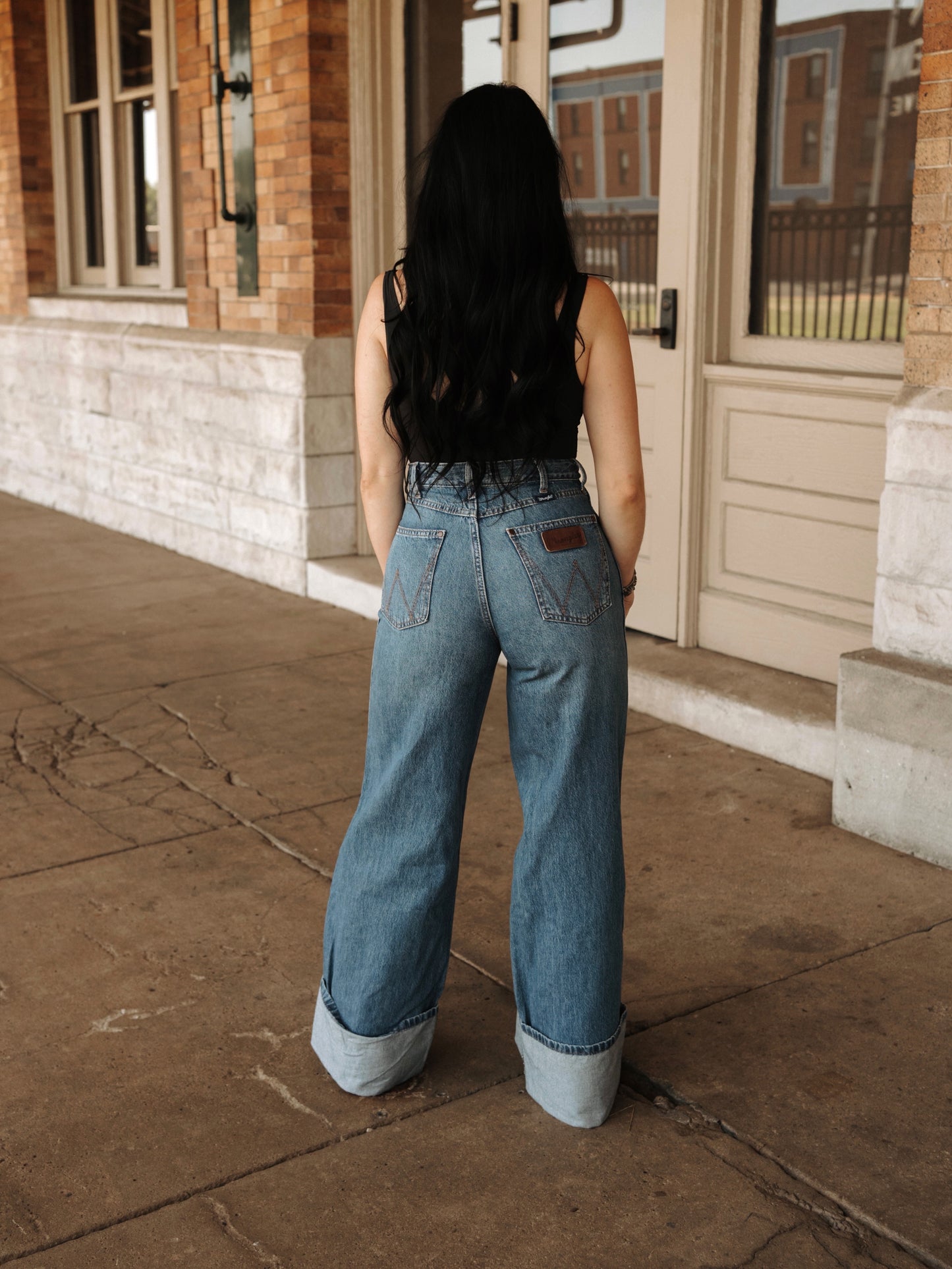 Punchy Turnt Wide Leg Jeans