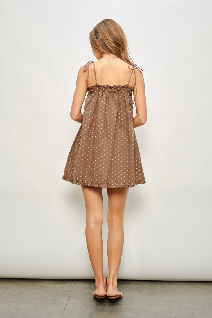 Polly Polka Dot Mini Dress