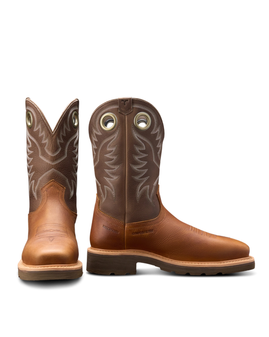 Tecovas Long Haul Square Composite Toe