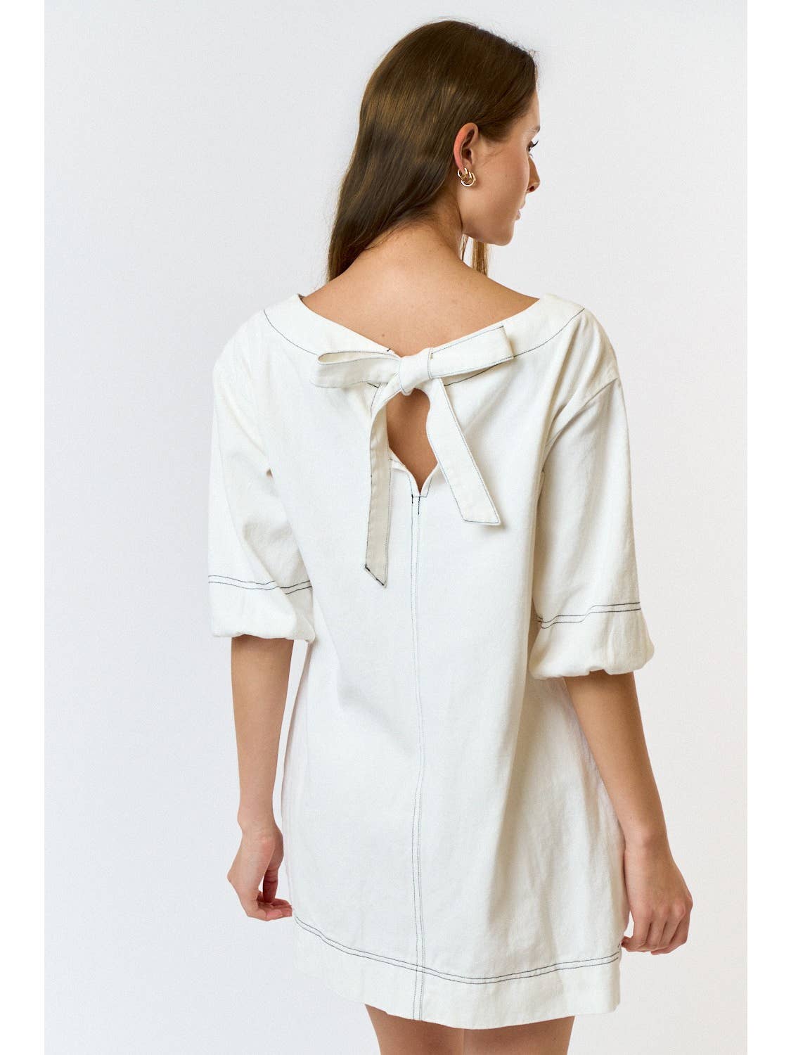 Lala Off White Mini Dress