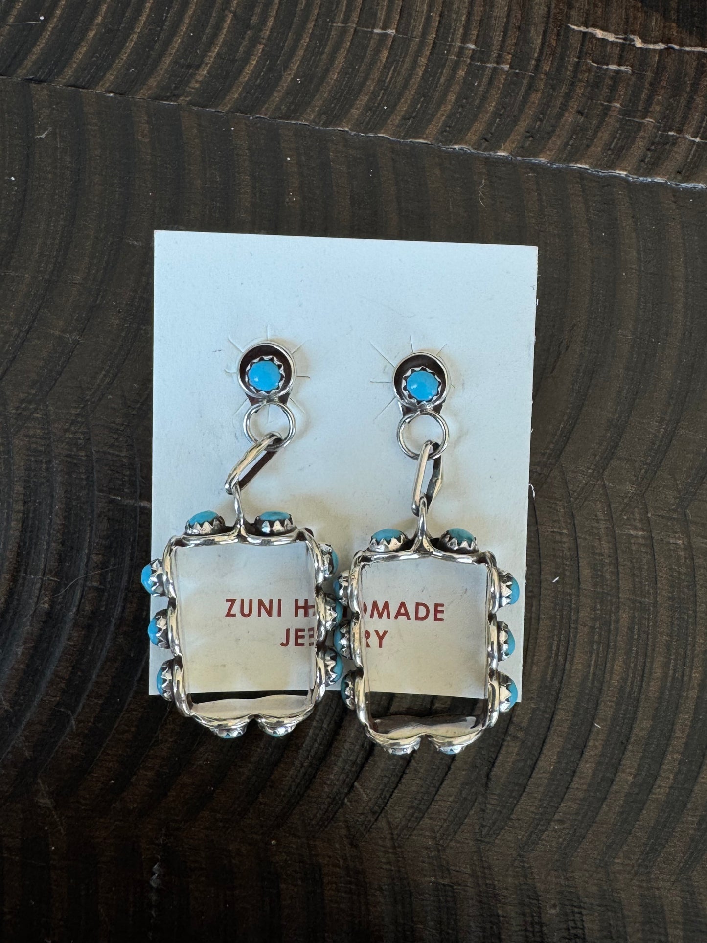 Authentic Lainey Turquoise Hoop Earrings