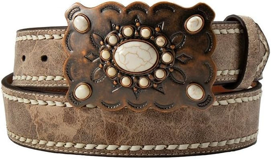 Women’s Angel Ranch 1 1/2″ Stone Body Step Lace Belt
