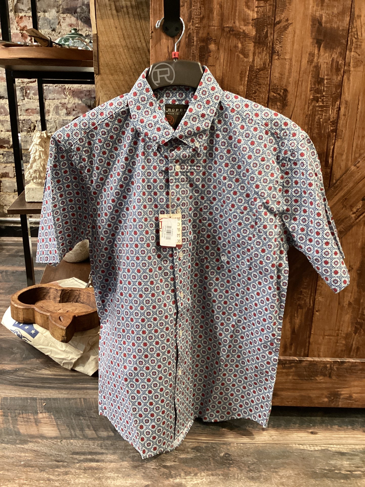 Roper Men's Vintage Scroll Snap Up