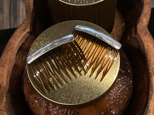 Sterling Silver Prairie Hair Pins