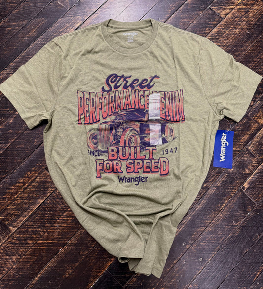 Final Sale ✨Wrangler Built for Speed Men's T-Shirt