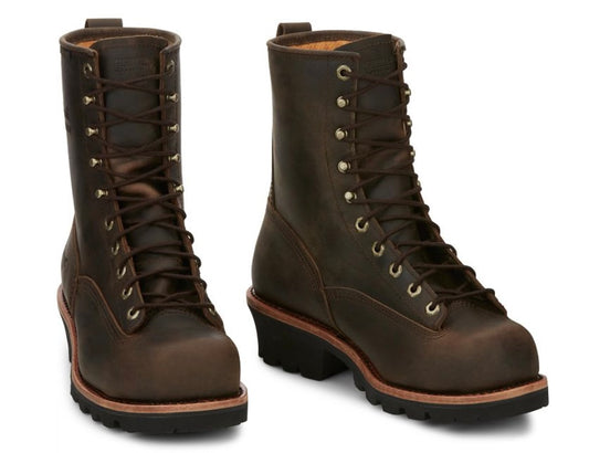 Chippewa PALADIN 8" WATERPROOF INSULATED STEEL TOE LOGGER