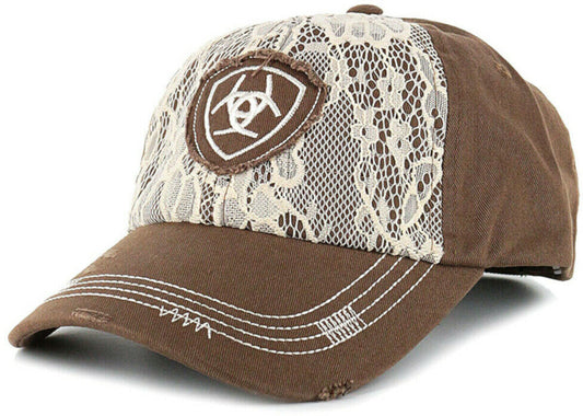Ariat Womens Vintage Lace Brown Hat