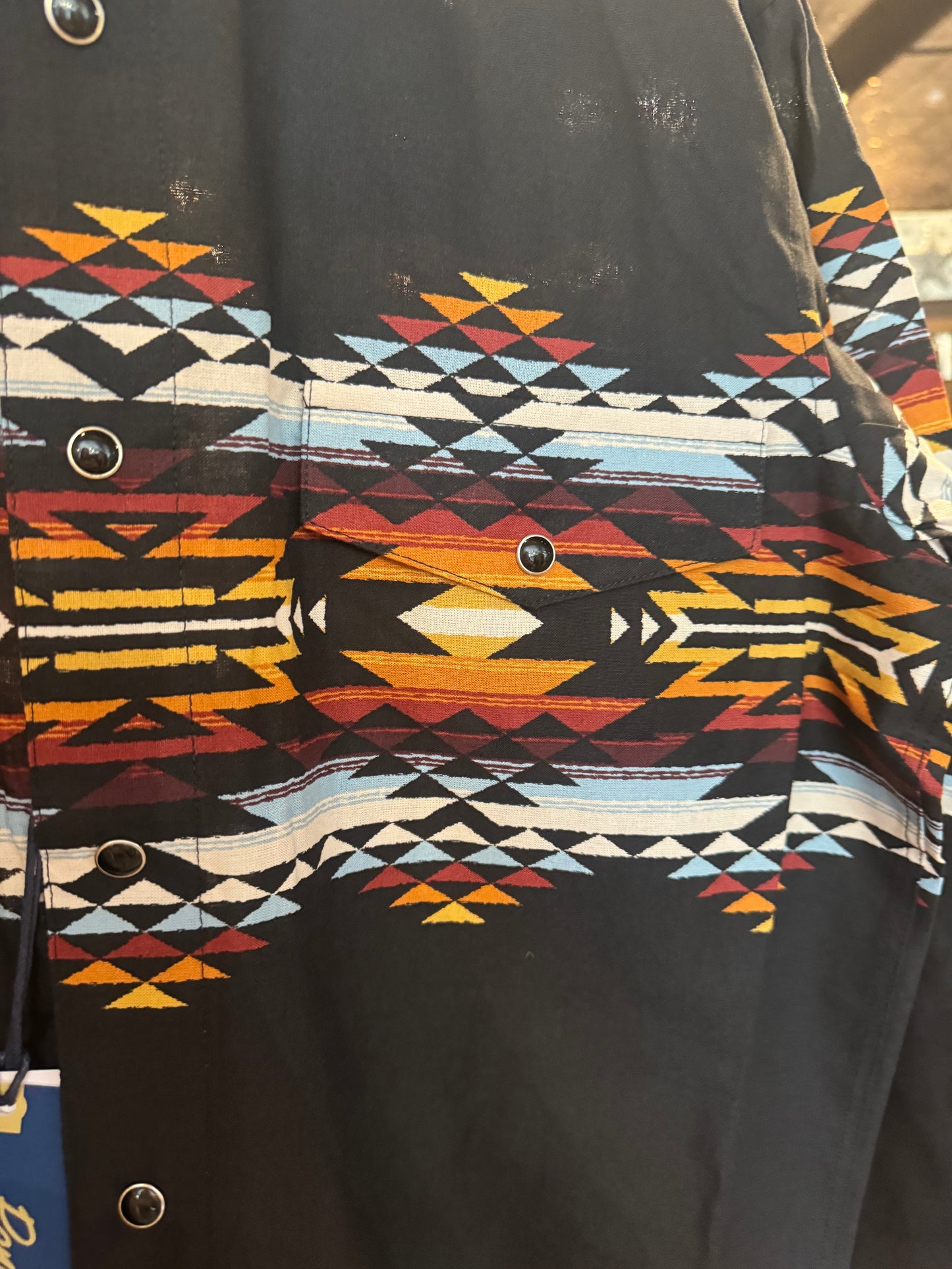 Panhandle Men’s Sunset Aztec Snap Up