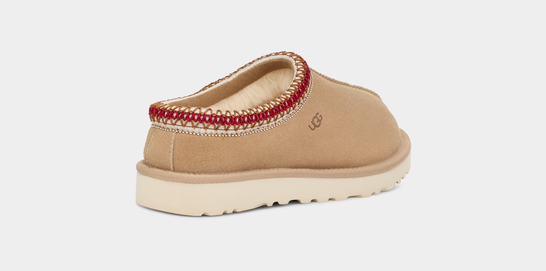 UGG™ Tasman Slipper Sand Dark Cherry