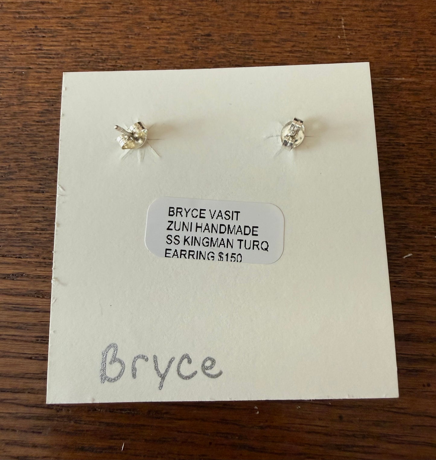 Bryce Authentic Turquoise Earrings