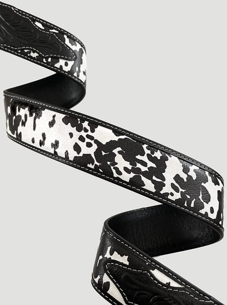 Women’s Cow Print Belt