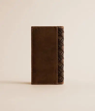 Rodeo Basket Weave Leather Wallet
