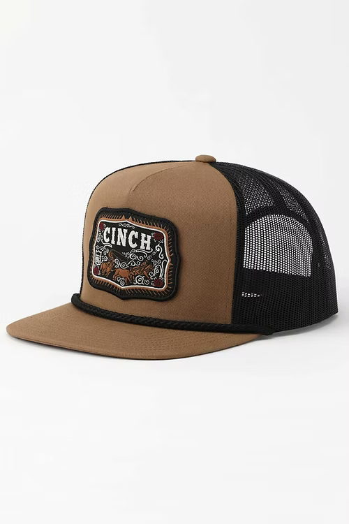 Cinch  Trucker Cap Brown
