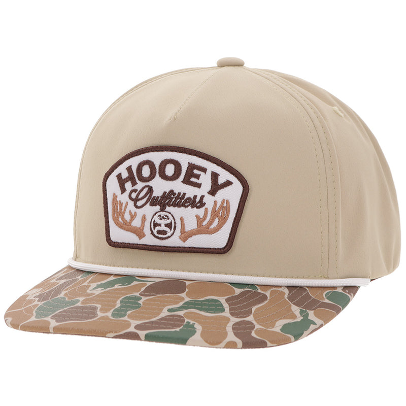 Hooey Outfitters Hat Tan/Camo w/Brown Patch